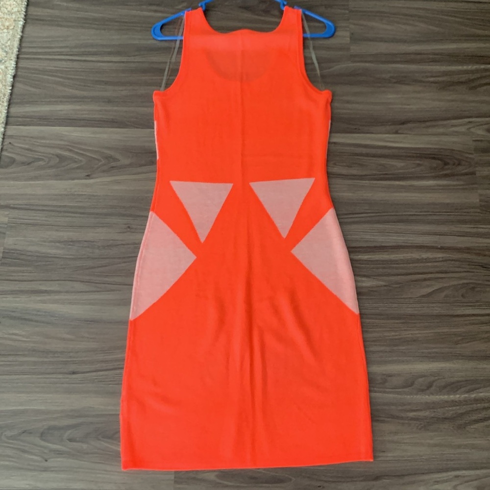 Women’s Small Gianni Bini Neon Pink Dress - Picture 5 of 5